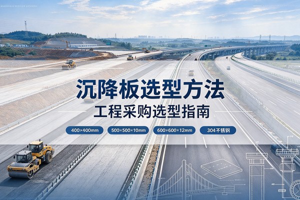 大英沉降板选择方法