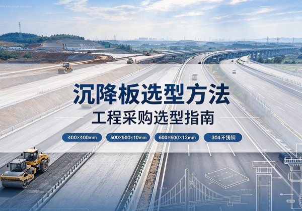 大英沉降板选择方法