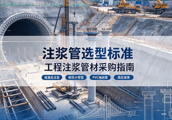 大英注浆管选型标准